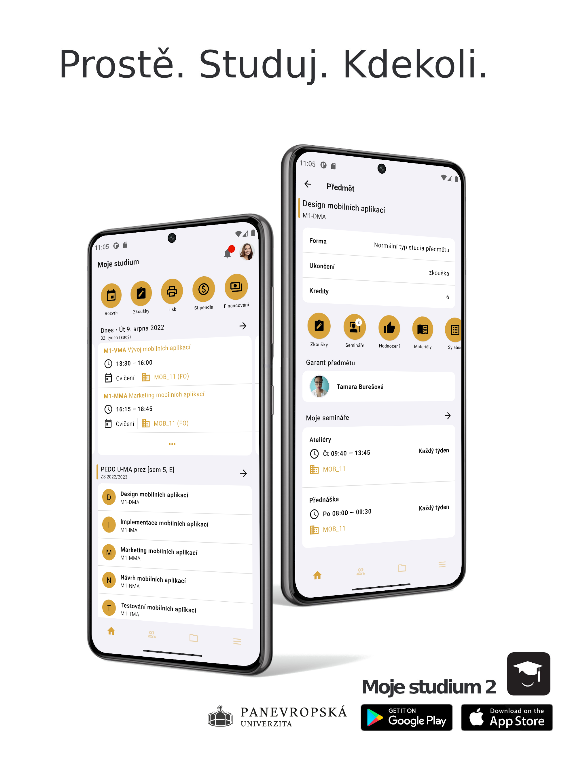 Aplikace Moje Studium Panevropsk Univerzita Aplikace Moje Studium Panevropsk Univerzita